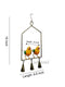 Metal Birds Wall Hanging with Bells Decorative Showpiece