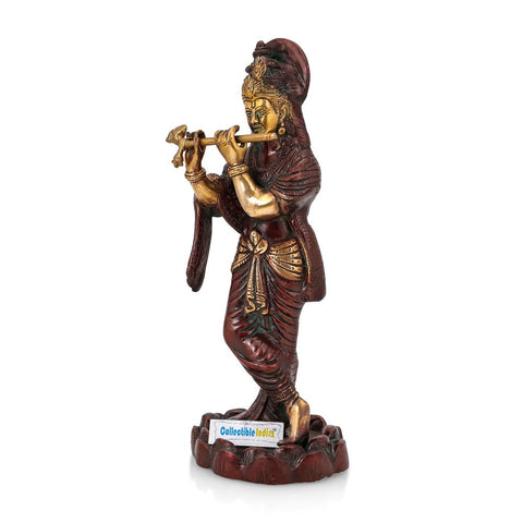 Brass Krishna Statue Kbs118