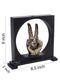 Victory Sign Hand Gesture of Polyresin Showpiece