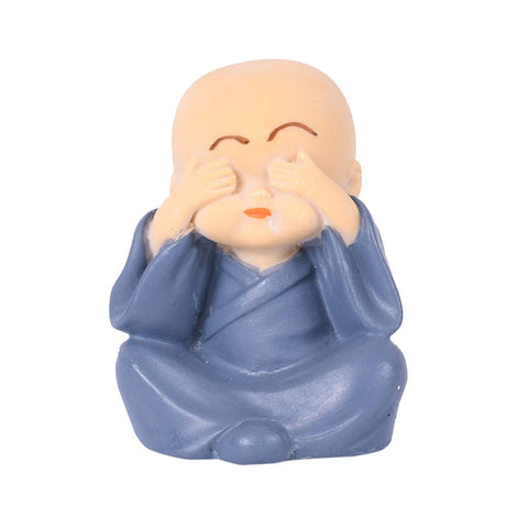 Mini Baby Monk Buddha Idol Showpiece