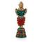 Beautiful Indian Lady holding Diya Decorative Showpiece