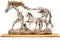 Feng-Shui Decorative Showpiece of Dual Horse Figurine