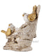 Sparrows on Tree Branch Decorative Polyresin Showpiece