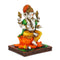 Large Ganesh Idol on Lotus for Home & Temple Puja