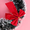 Christmas Wreath Bowknot For Door Hanging Decor