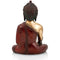 Meditating Lord Buddha Brass Idol With Scared Kalash Statue 