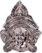 Aluminum Wall Hanging of Goddess Durga Maa Face Sculpture 