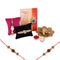 Rakhi Combo Set for Brother with Metal Tortoise Showpiece