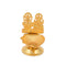 Lakshmi Ganesh Metal Idol With Diya Oil Lamp Showpiece Lgbs122