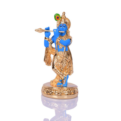 Ceramic Lord Krishna Idol Kmas111