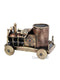 Iron Train Engine Pen Stand Showpiece