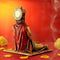 Resin Lord Hanuman Meditating Statue (Gold Finish)