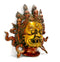 Mahakala Nazar Battu Brass Wall Hanging for Home