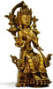 Brass Maitreya Buddha Idol Showpiece Statue