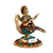 Sitting On Swan Saraswati Brass Statue Sts107