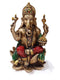 Porcelain Handmade Goddess Laxmi Lord Ganesha Idol