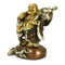 Brass Happy Laughing Buddha Idol Showpiece Good Luck Fengshui Vastu