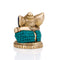 Lord Ganesh Sitting Brass Idol, GTS203