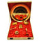 Decorative Gold Plated Pooja Thali Set For Gift