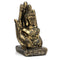 Handcrafted Palm Buddha Idol Showpiece Bmas118