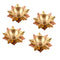 Lotus Shape Decorative Brass Akhand Diya Sets