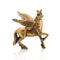 Brass Golden Flying Horse with Wings Decorative Showpiece