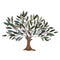 Metal Multicolor Tree Of Life Wall Hanging Showpiece 