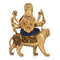 Brass Durga Idol On Lion Murti Showpiece Dbs106