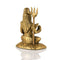 Blessing Brass Sculpture of Lord Shiva Worship Statue