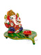 God Ganesha Statue With Decorative Diya Holder Stand