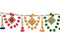 Pompom Multicolor Handmade Decorative Bandarwal