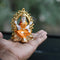 Gold Plated Goddess Lakshmi Idol Showpiece Statue Lmas110