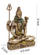 Lord Shiva / Bholenath Sitting in Padmasana Deity Statue