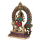 Brass Sitting On Tiger Durga Statue Dts105