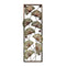 Metal Cut Leaf Frame Mounted Wall Hanging Showpiece Dfmw261