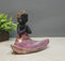 Polyresin Monk Buddha Statue Tea light Candle Holder