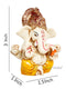 Lord Ganesha Handmade Polyresin Home Decor Statue