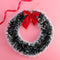 Christmas Wreath Bowknot For Door Hanging Decor