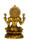 Brass Sitting Lakshmi Maa Idol Murti Statue