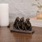 Polyresin Three Monkeys of Mahatma Gandhi Statue Showpiece