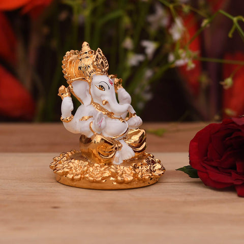Ceramic Lord Ganesh Idol, Gmas215