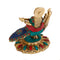 Sitting On Swan Saraswati Brass Statue Sts107