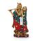 Brass Radha Krishna Handmade Idol for Puja