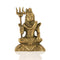 Blessing Brass Sculpture of Lord Shiva Worship Statue