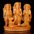 Ram Laxman Sita with Hanuman Ram Darbar Showpiece