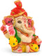 Lord Ganpati Small Poly-marble Car Dashboard Decor Idol