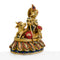 Statue of Lord Krishna Sitting with Cow KTS124