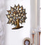 Metal Betel Leaf Tree With LED Light Mounted Wall Hanging Showpiece 