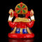 God Ganesha Blessing Statue With Meenakari Painted Work