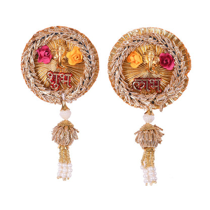 Shubh Labh Door Wall Hanging Decorative Bandarwal